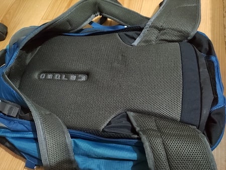 backpack ergonomic and padded back-panel